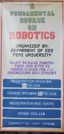 A fundamental course on robotics