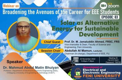 Webinar on Broadening the Avenue of the Career for EEE Students, Episode-3