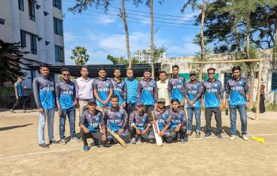 Annual Cricket Tournament team of EEE