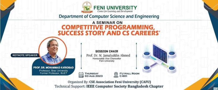Seminar on Competitive Programming, Success Story, and CS Careers