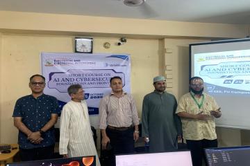 1st day of two-days short course on “AI and Cybersecurity”
